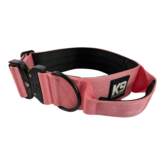 5cm Tactical Dog Collar - Pink