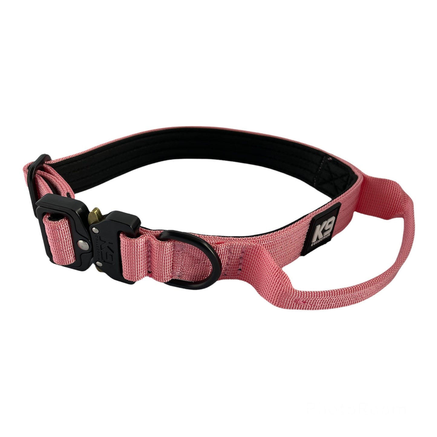 2.5cm Tactical Dog Collar - Pink