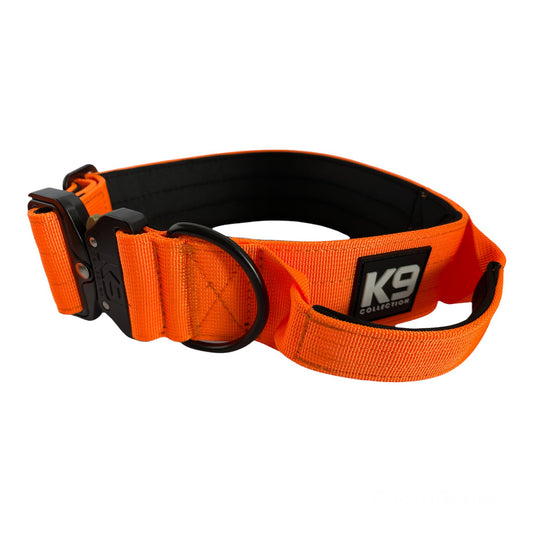 5cm Tactical Dog Collar - Orange